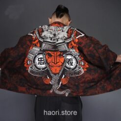 Wolf Warrior Kimono Shirt 3