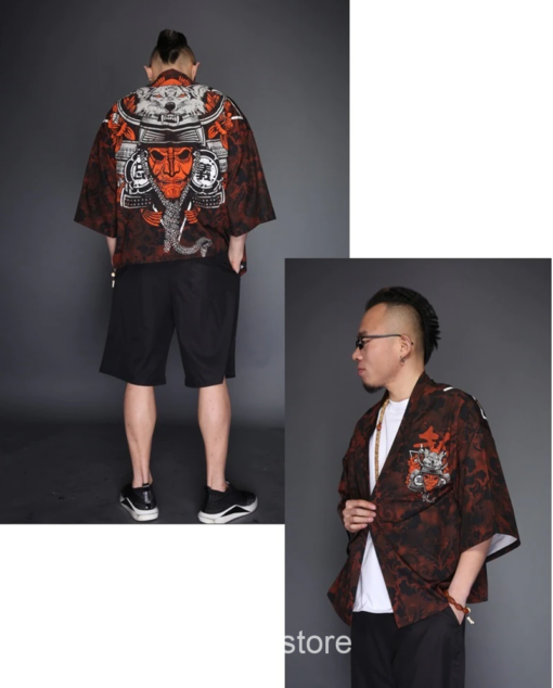 Wolf Warrior Kimono Shirt 5