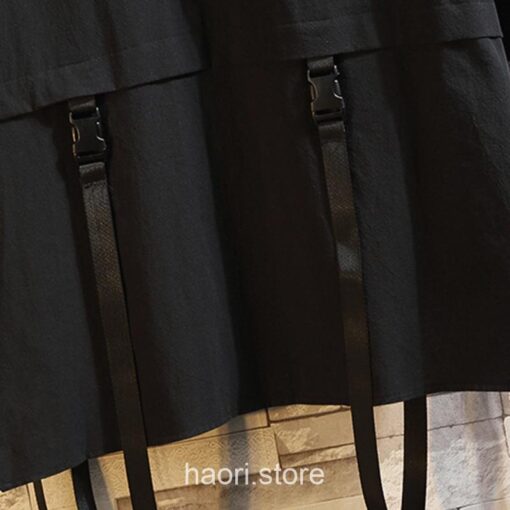 Black Ribbons Style Streetwear Noragi 5